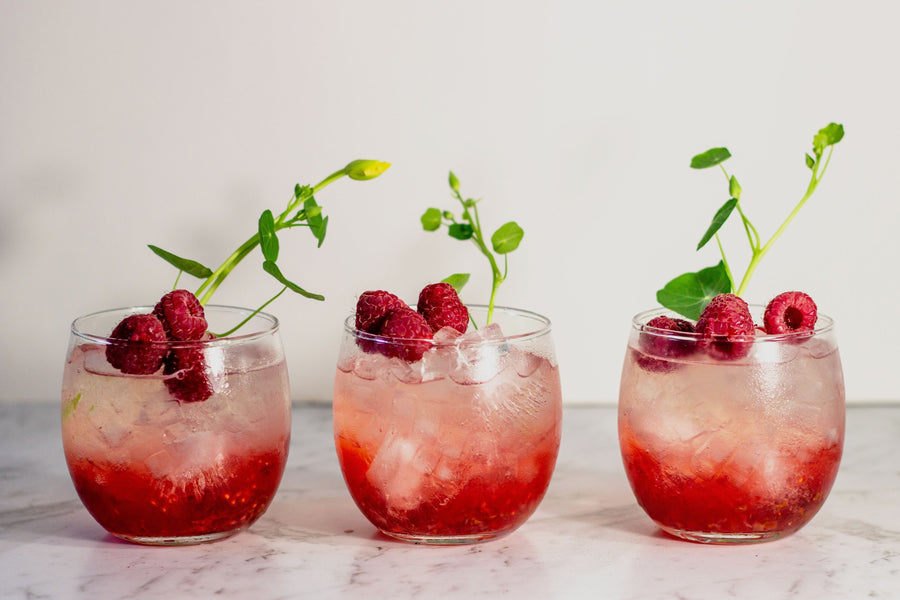 Raspberry Gin Sling   🍹   Our very special Jamtini!