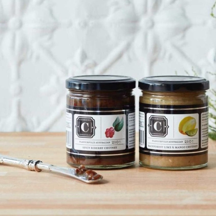 Spicy Riberry Chutney + Rainforest Lime & Mango Chutney Duo – Currong ...